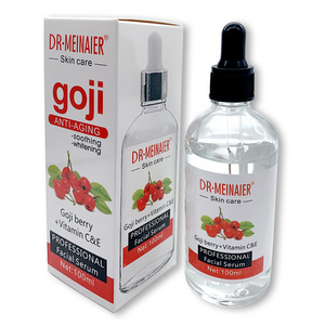 Natural Face Serum 100ml Goji berry Vitamin C&E Serum Anti aging Whitening Essence Skin care