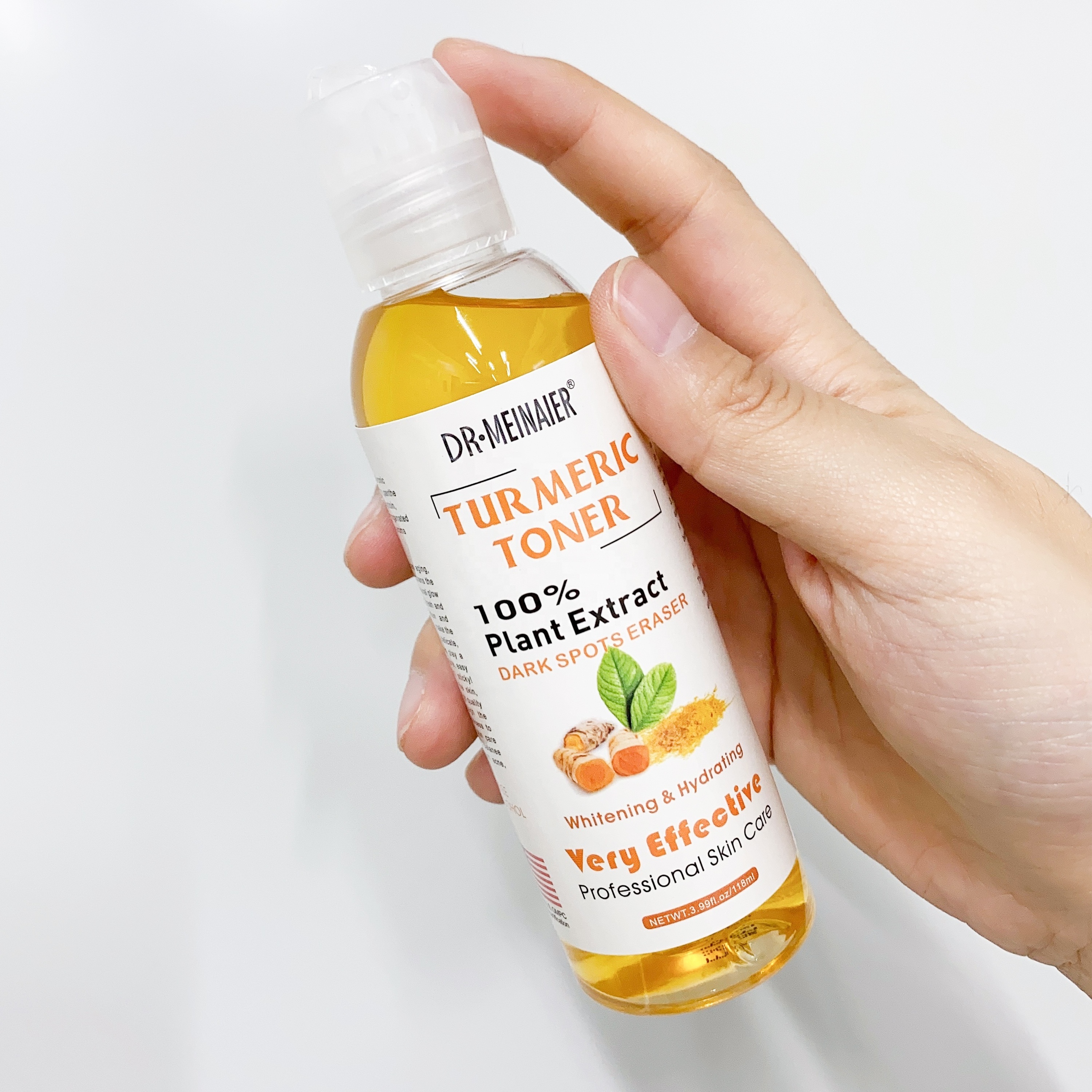 Turmeric Water Whitening Hydrating Face Toner Fade Blemishes Dark Spots Corrector Remover Anti-acne Facial Toner Water