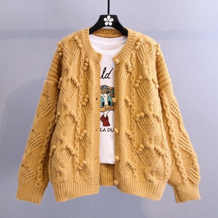 Wholesale women's sweaters to keep warm in winter, women's cardigans, women's knitted sweaters garment manufacturers