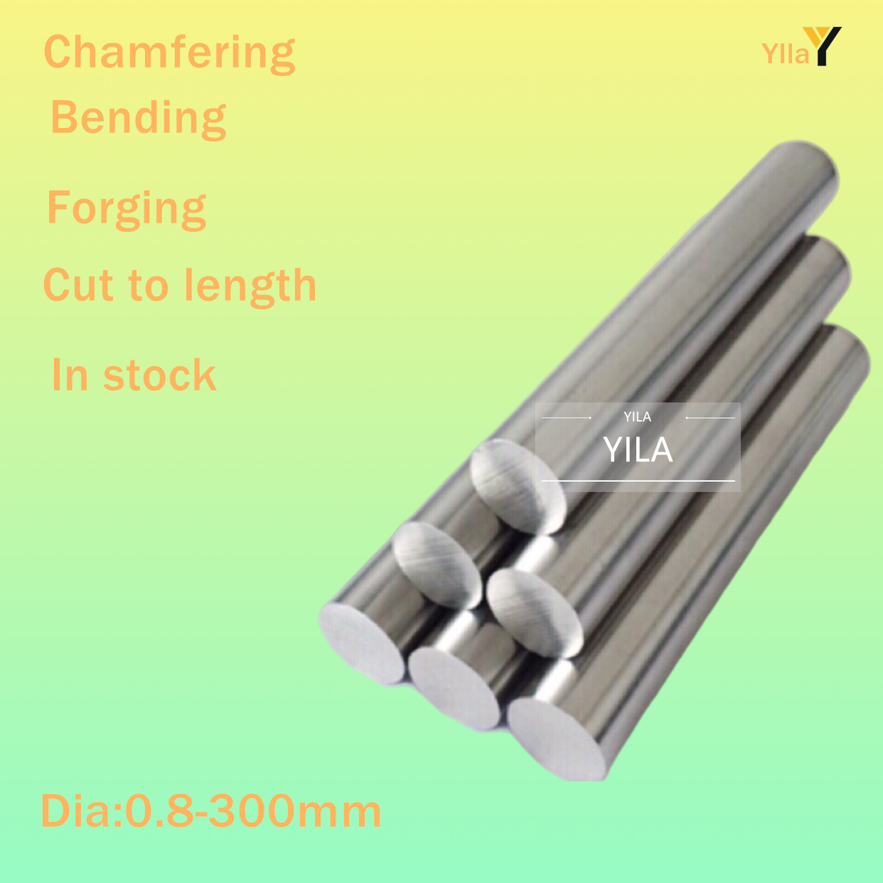 Factory astm a276 17-4 ph &630 12mm  stainless steel round bars and rod