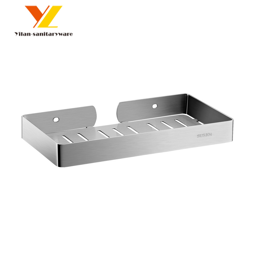 Factory Supplier Stainless Steel Bath Corner Shelf Rack