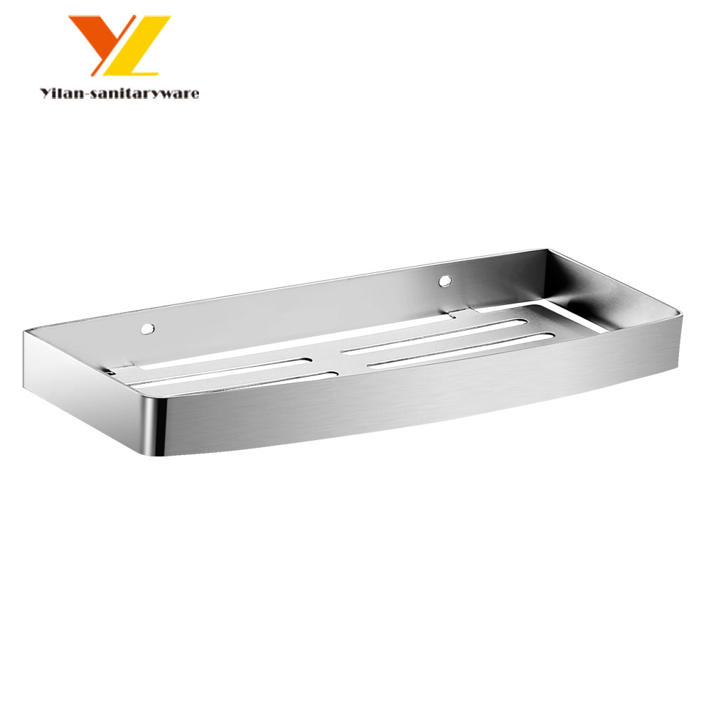 Factory Supplier Stainless Steel Bath Corner Shelf Rack