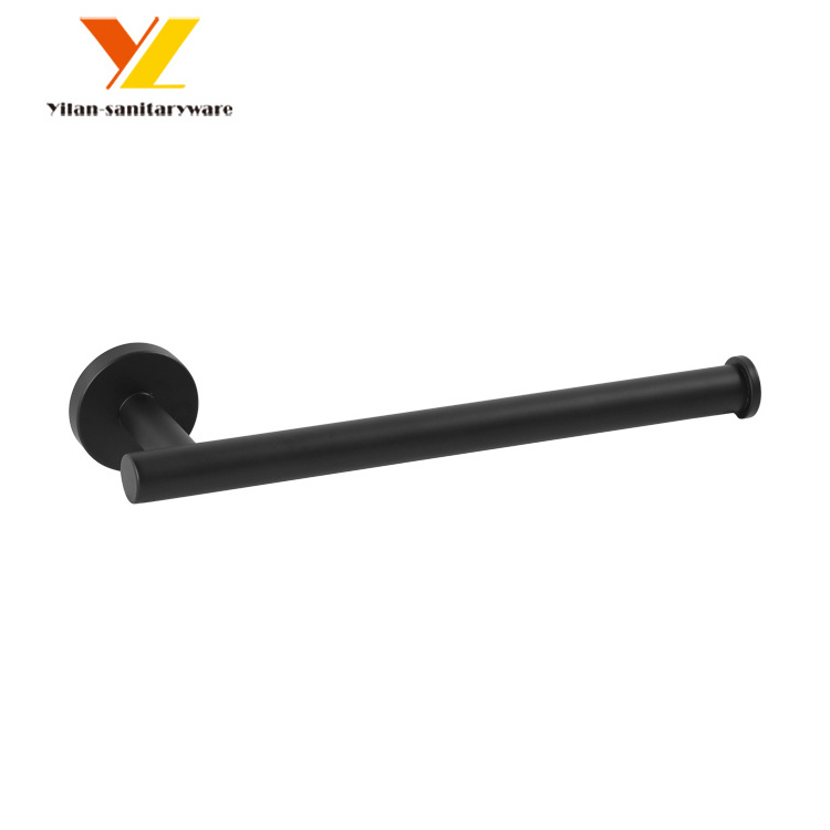 Hot Sell Wall Mounted Black Stainless Steel Towel Hook Coat Hook