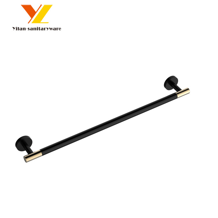 Bathroom Towel Hook Robe Hook Decorative Gold and Black Stainless Steel Coat Hook