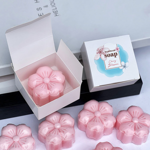 Moisturizing and Whitening Soap fragrance facial anti-aging soap cherry blossom perfume children face hand and body soap