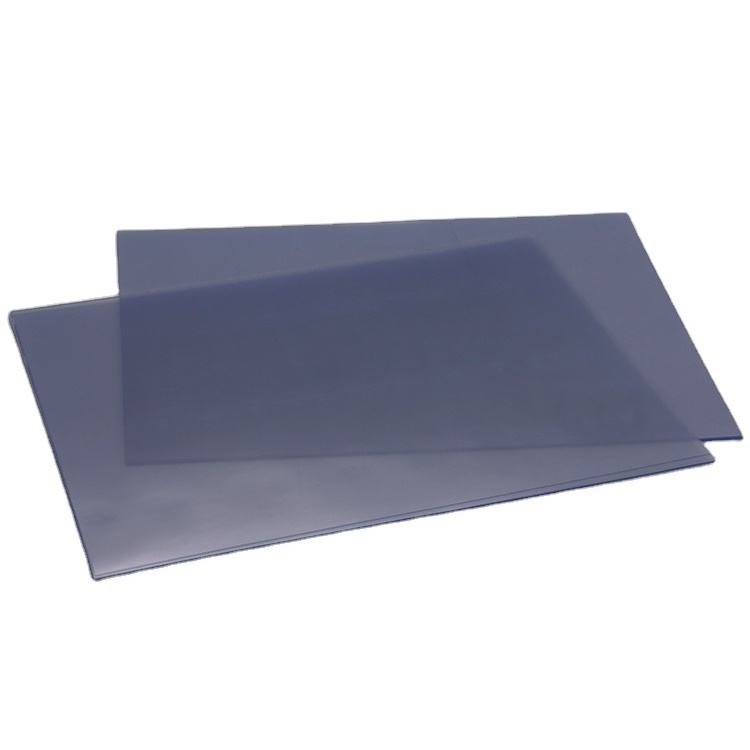 Hot Sale Blue Transparent 210*297mm  300mic A4 PVC Binding Cover For Book Binding