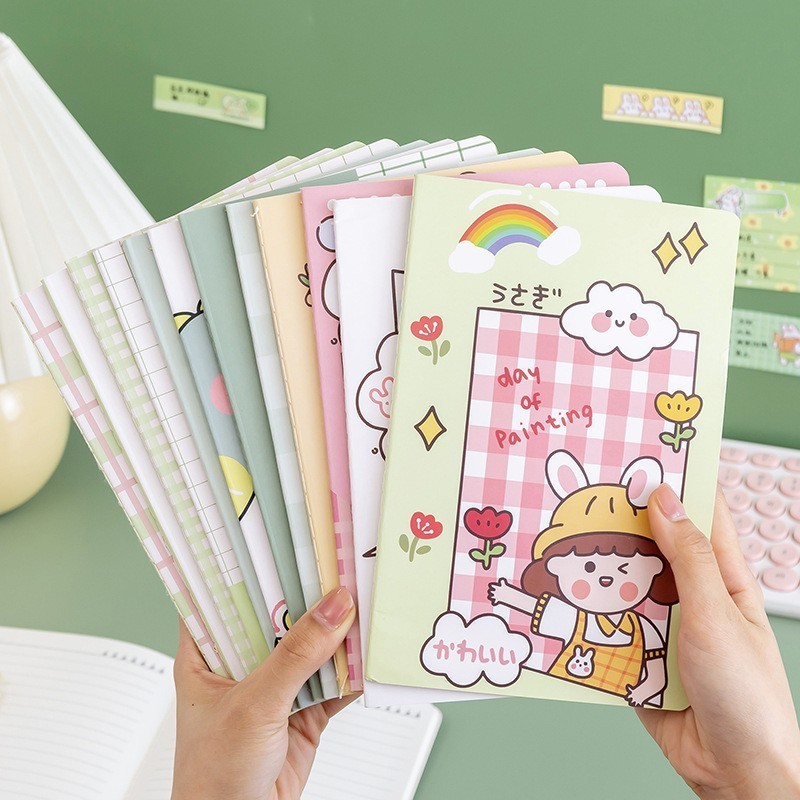 Cartoon super cute A5 cheap notebook printing creative primary school stationery kawaii stationary school supplies