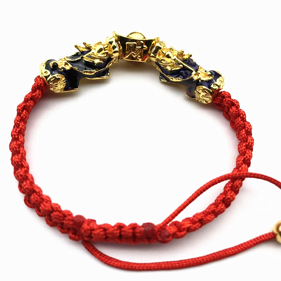 Vietnam Hollow Sand Face Lucky Pixiu Beads Fortune 24K 3D Hard Gold Beads for Hand Bracelet