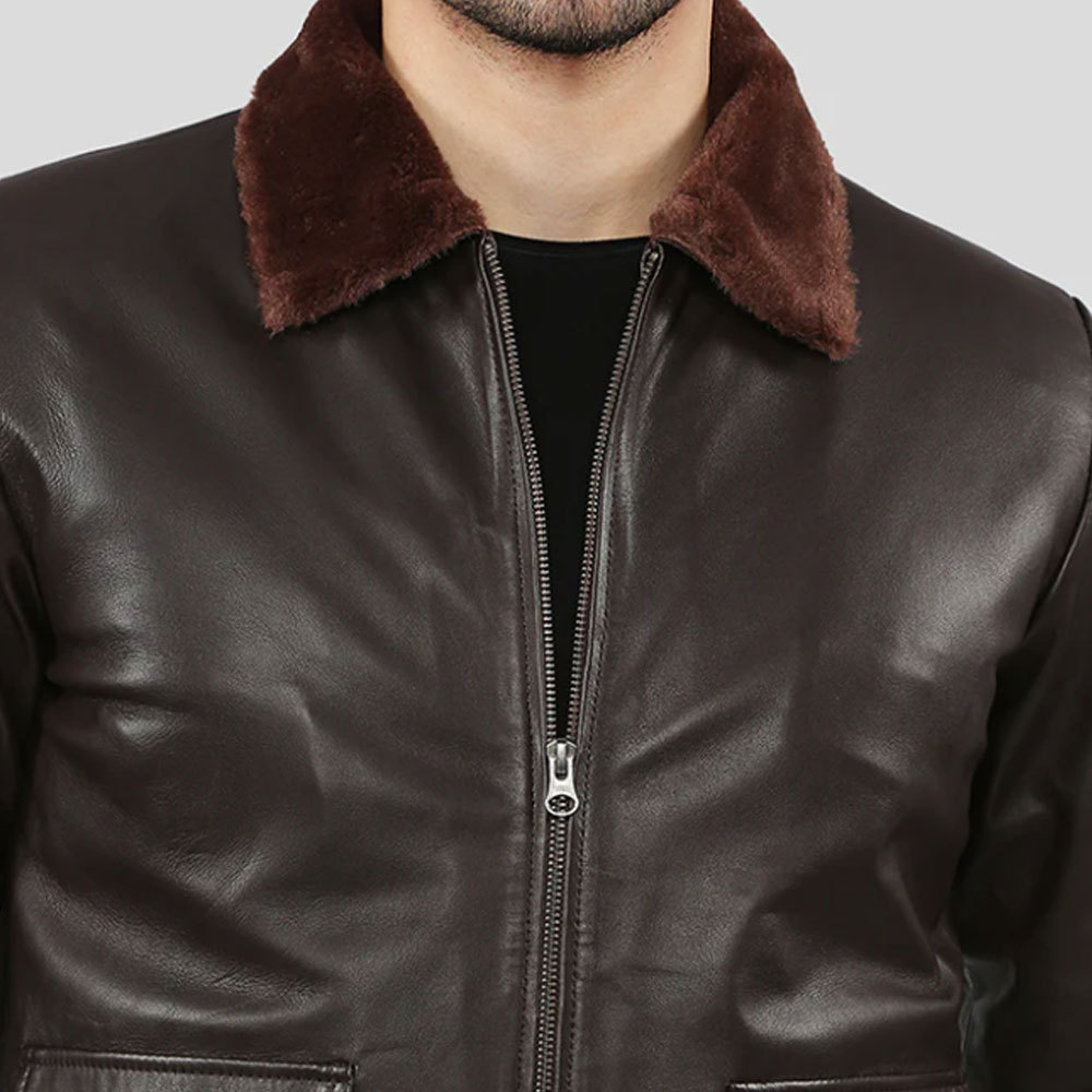 Winter Mens Leather Jacket Men Fashion Motorcycle Pu Leather Jacket Cool Zipper Pockets  Size Oem Service Leather Jacket