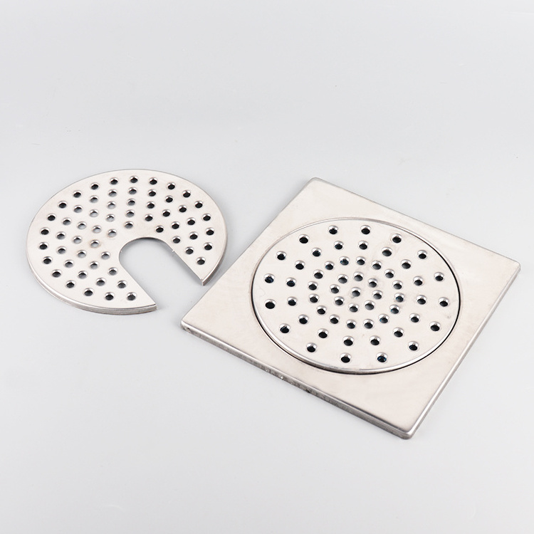 Factory Hot Sale Square Drainer Garage Floor Drain Grate Floor Trap 20*20cm Floor Drain