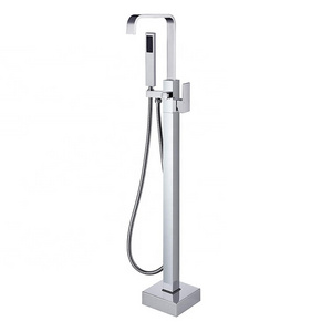 yile free standing floor mounted bathtub faucet