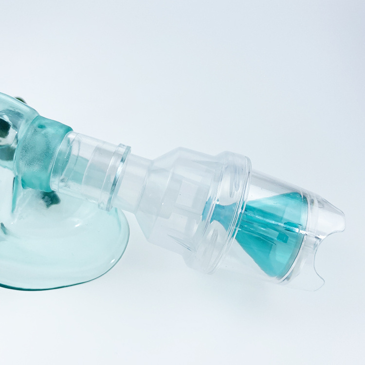 Single-use size XS S M L XL PVC nebulizer mask with tube without tube nebulizer mask set