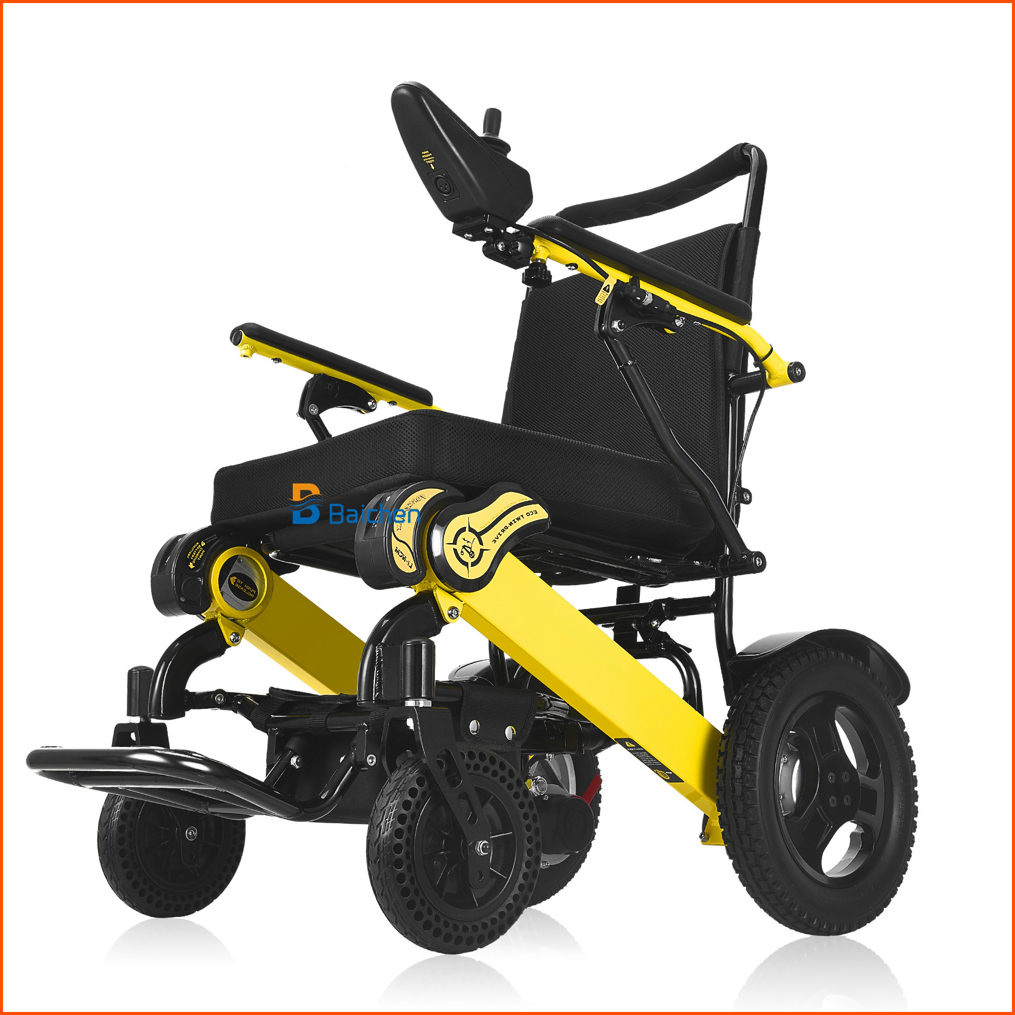 2021 New Design Best Quality Remote Lightweight Beach Electric Wheelchair  Medical Wheelchair