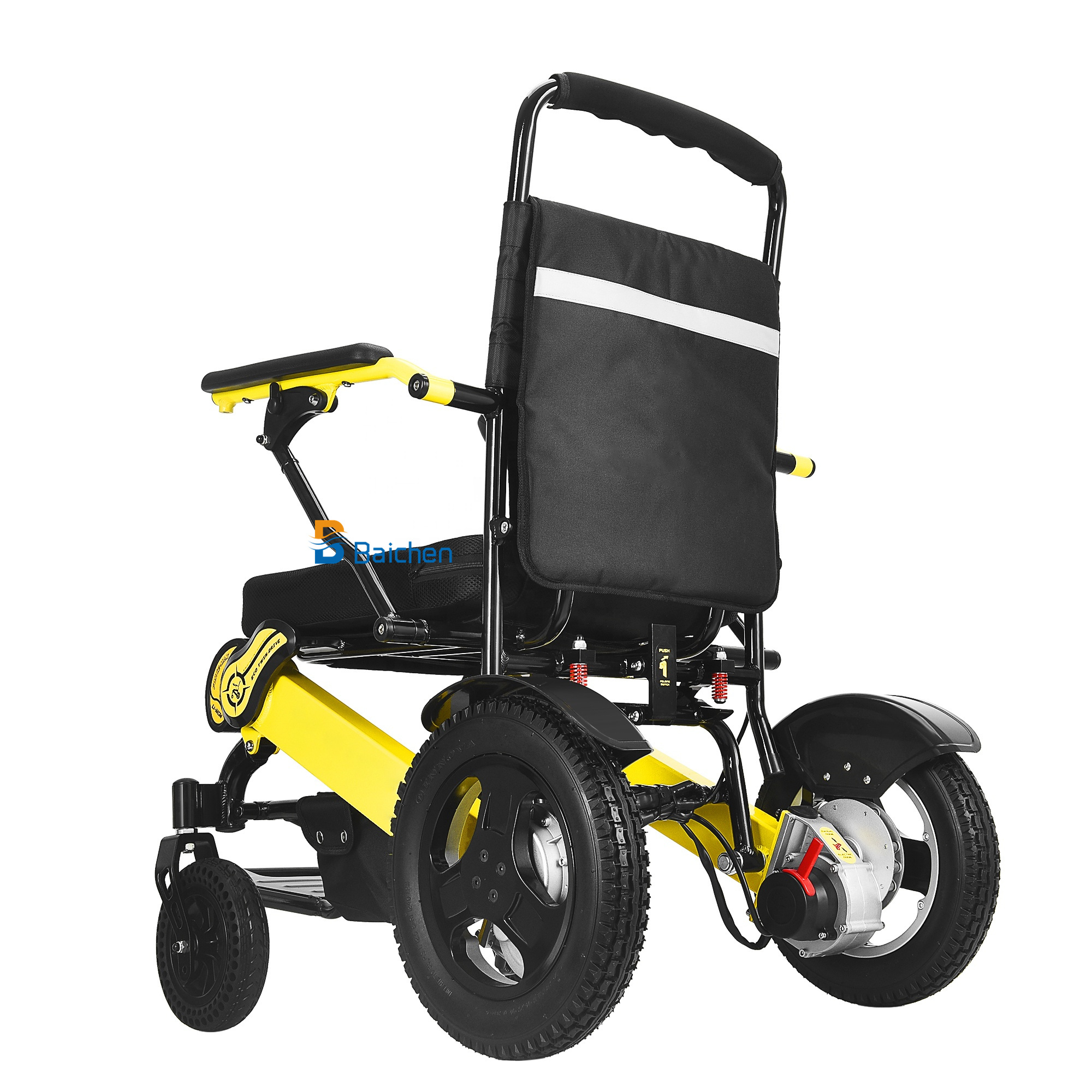 2021 New Design Best Quality Remote Lightweight Beach Electric Wheelchair  Medical Wheelchair