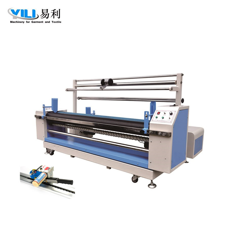 automatic knitted and woven fabric rolling machine