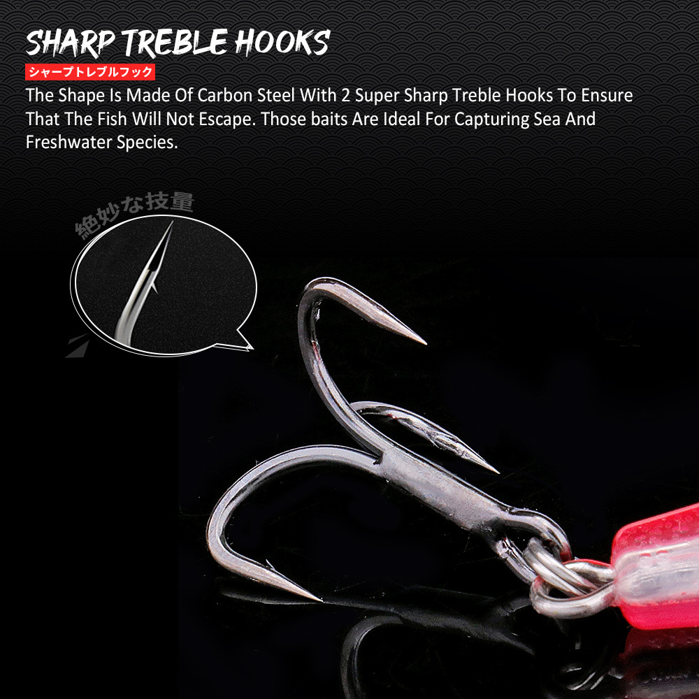 Carp Fishing Peche Leurre minnow lure sinking Sinking Shaking Wobbler Fishing lure Bait minnow leurre