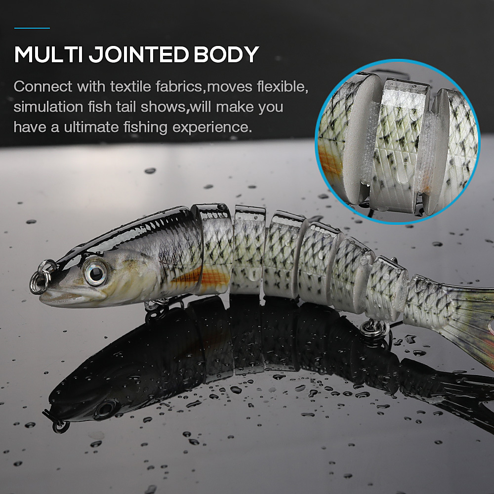 Factory Wobblers Fishing Tackle 3D Eyes Sinking Minnow Fishing Lure Bait