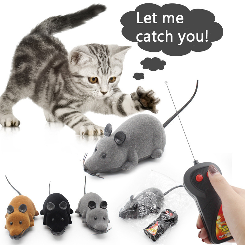 High quality cat toy interactive automatic mice cat toy for kitten cats para gato