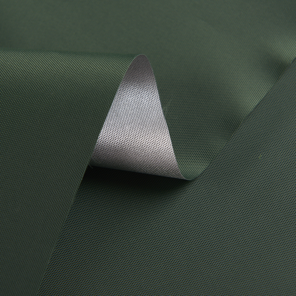 Outdoor Textile Products Fabric with Silver Coated for Outdoor Products 100% Polyester Oxford Waterproof Eco-friendly Woven 210D