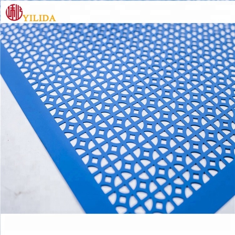 wholesale punched hole  6mm stainless steel perforated sheet  perforated metal sheet