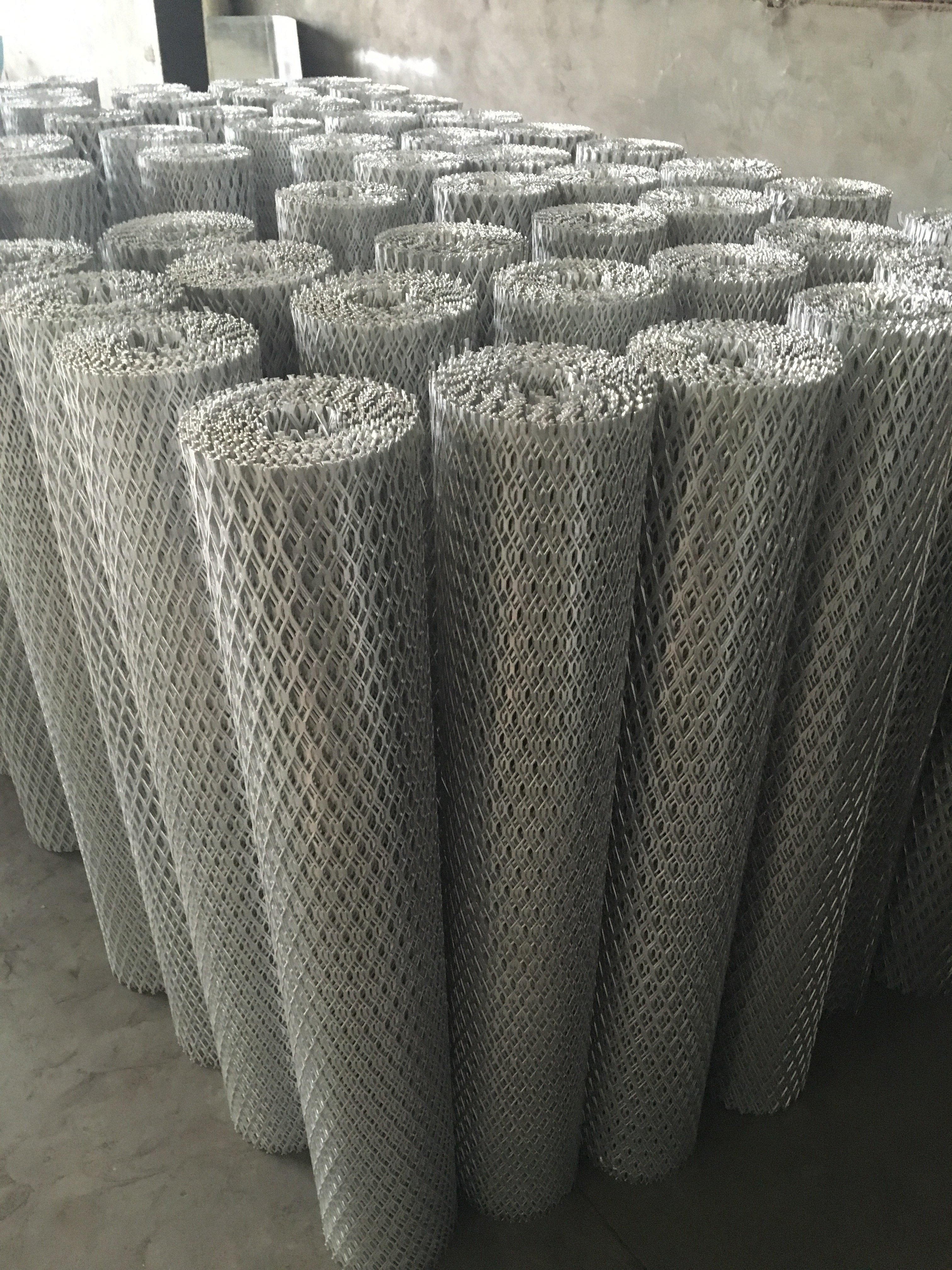 Brick Reinforcement Mesh Expand Metal Galvanized Steel / Stainless Steel Sheet