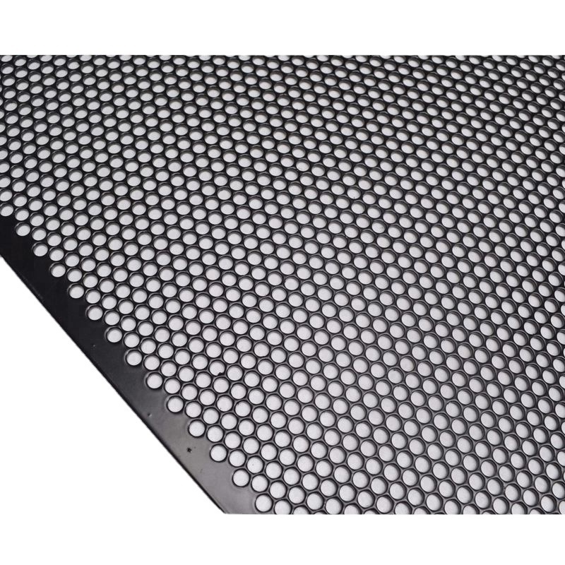 Black metal perforation /Perforated Metal sheet /screen Panel For Metal Speaker Grille