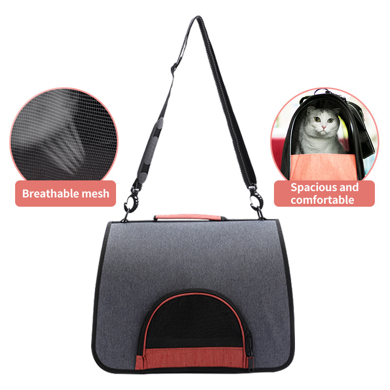 New Product Hot Sale Pet Carrier Pet Travel  Carrier Comfortable Foldable Bag