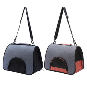 New Product Hot Sale Pet Carrier Pet Travel  Carrier Comfortable Foldable Bag