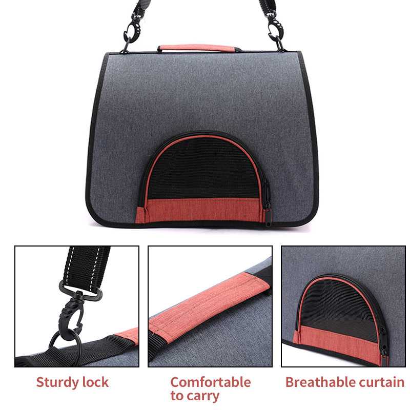 New Product Hot Sale Pet Carrier Pet Travel  Carrier Comfortable Foldable Bag