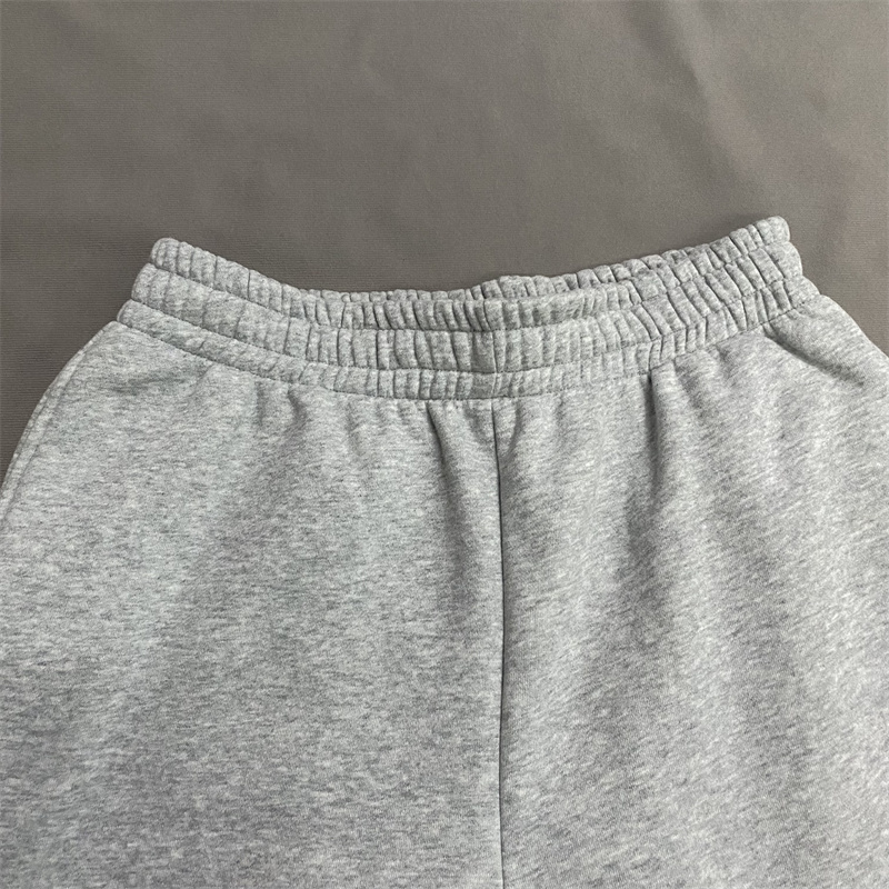 PT1089 Custom Men's Pants Trousers Streetwear Loose Breathable Sweat Stacks Pant Cotton Wide Leg Fit Pant