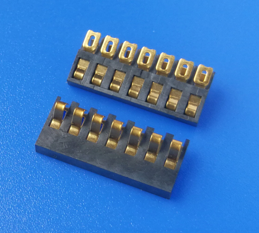 8P 2.0PH Positive Pressure Contact 1.7mm Battery Connector For LED Module Power Connector