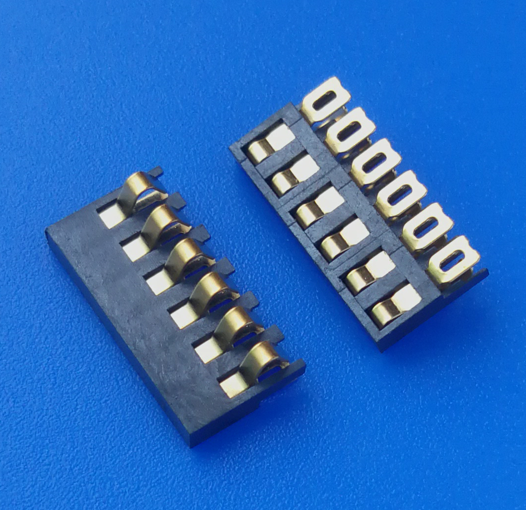 8P 2.0PH Positive Pressure Contact 1.7mm Battery Connector For LED Module Power Connector