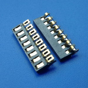 8P 2.0PH Positive Pressure Contact 1.7mm Battery Connector For LED Module Power Connector