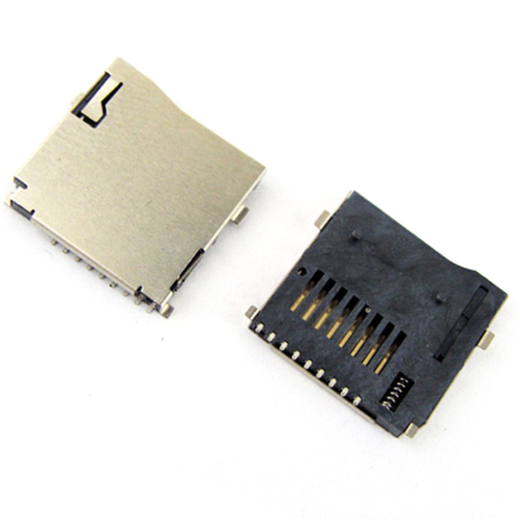 Hot Sale Factory Direct Price MICRO SD TF Card Connector SD Push SMT Connector