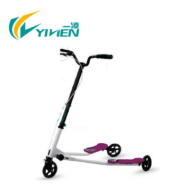 3 wheel adult kick scooter YILIEN manufacturer Speeder scooter kids and adult swing scooter