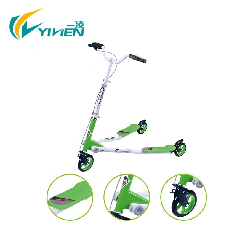 High Quality Fliker Swing Wiggle 3 Wheel Kick Scooter