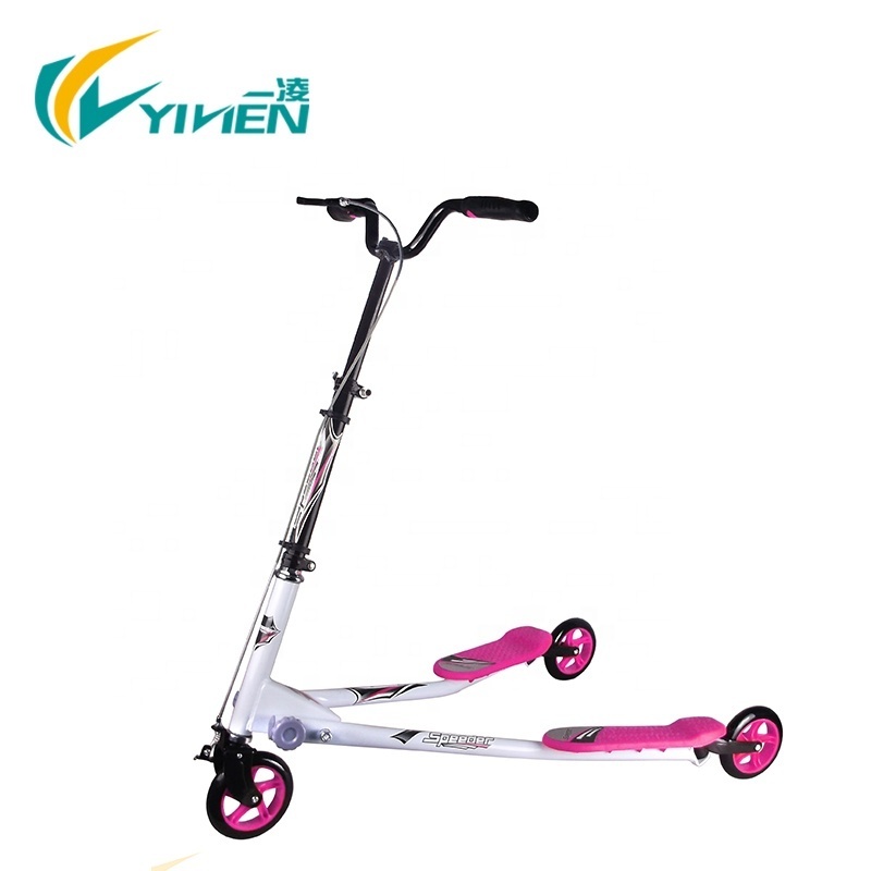 High Quality Fliker Swing Wiggle 3 Wheel Kick Scooter