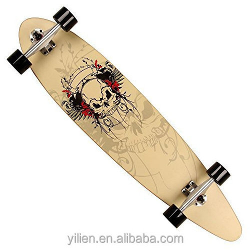 Customize Cut Shape Nature Wood Long Board Deck Wholesale Longboard Decks With Attractive Design