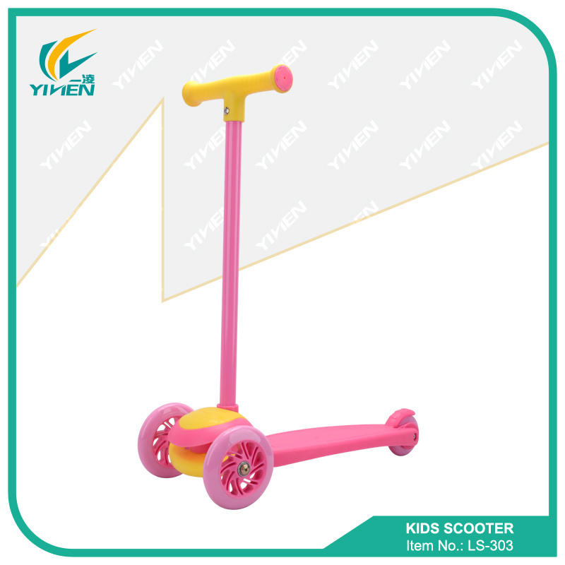 factory kids 3 wheel swing scooter children toy scooter