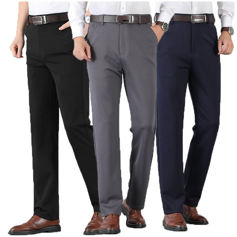 elastic waistband summer fabrics tailored slim fit stretch cuffed custom joggers mens golf pants