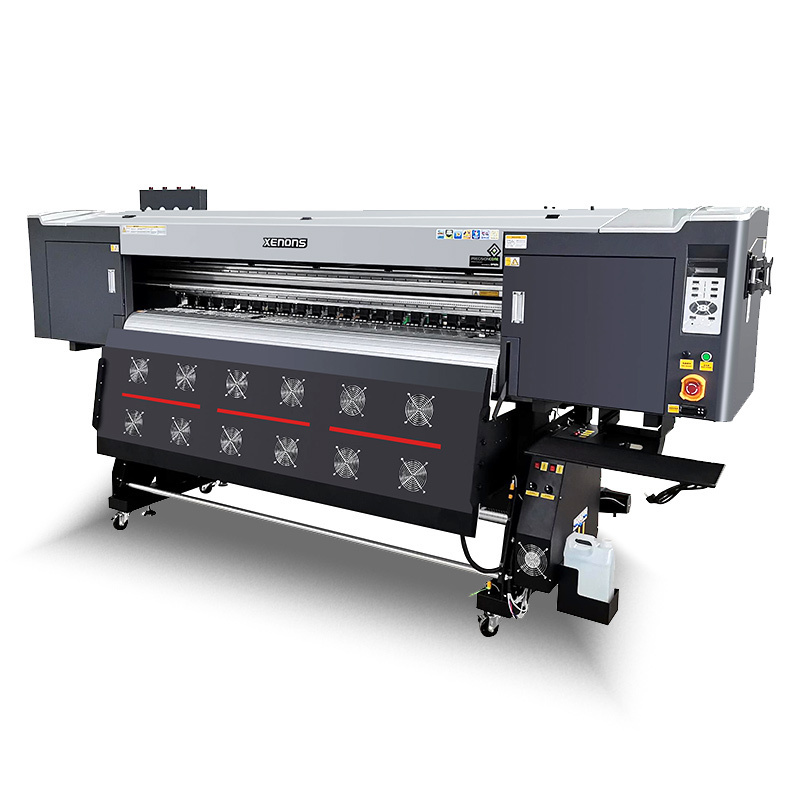 Xenons 8 head advertising printer Large Format Eco-Solvent Printer For Indoor and outdoor advertising production