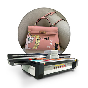 Hot sale Flatbed UV printer X3220 plastic bag non-woven bag handbags leather bags flexo printer printing machine