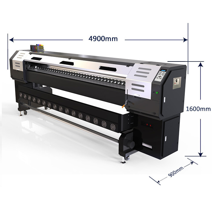 Xenons 1.6m/1.8m Wide Format Eco-Solvente Printer Outdoor Banner/Tarpaulin/Vinyl Printer Price