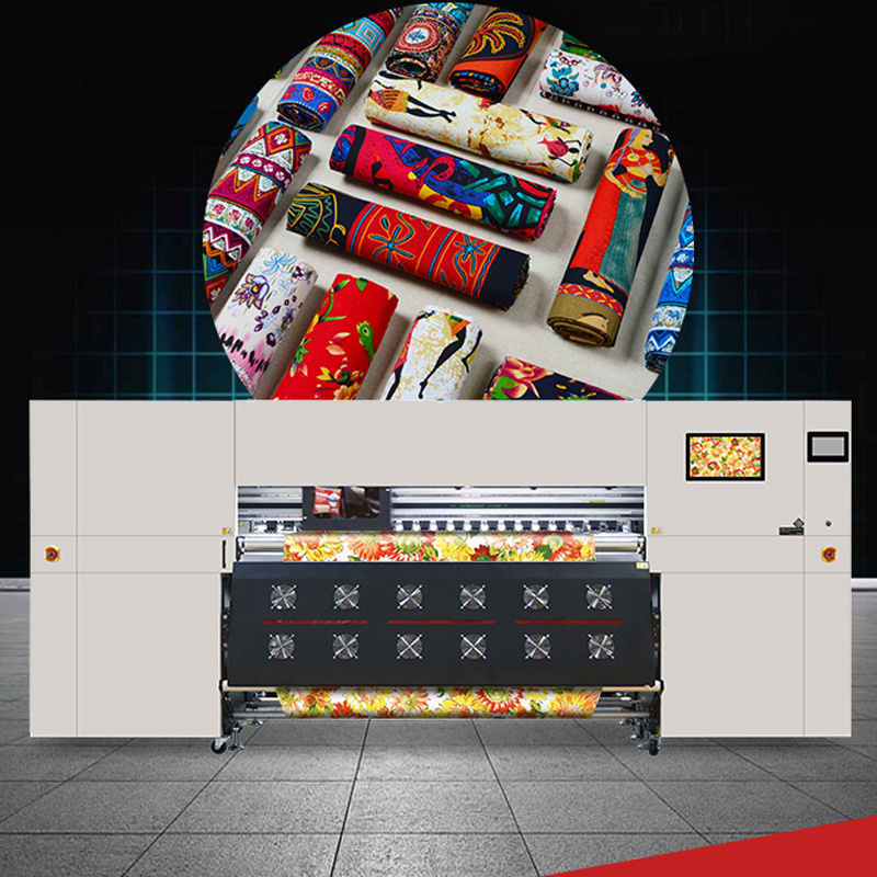 Impresora Machine Digital Printing Machine For Textile 1.8m Transfer Paper Cloth Printer