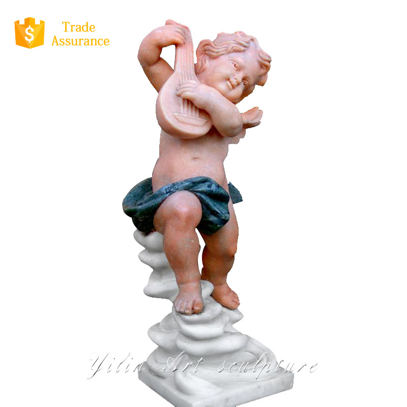 Marble Sculpture Large Marble Stone Children Statue For Sale