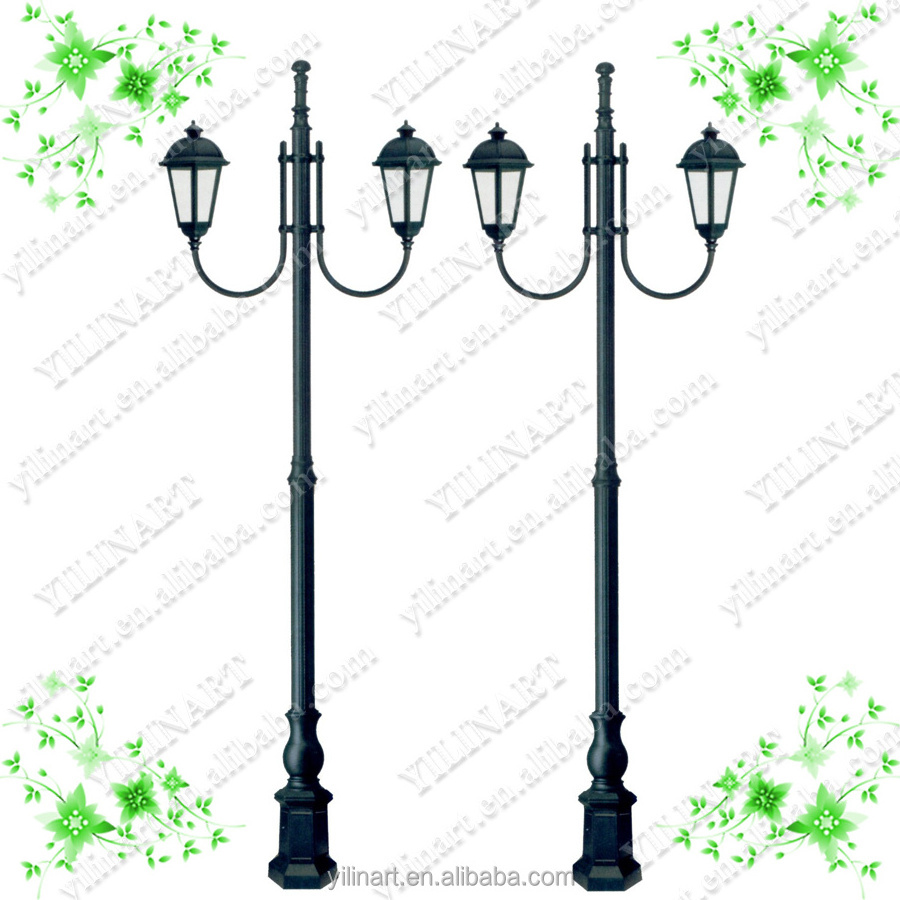 Cast Iron Street Lighting Lamp Pole (YL-E004)