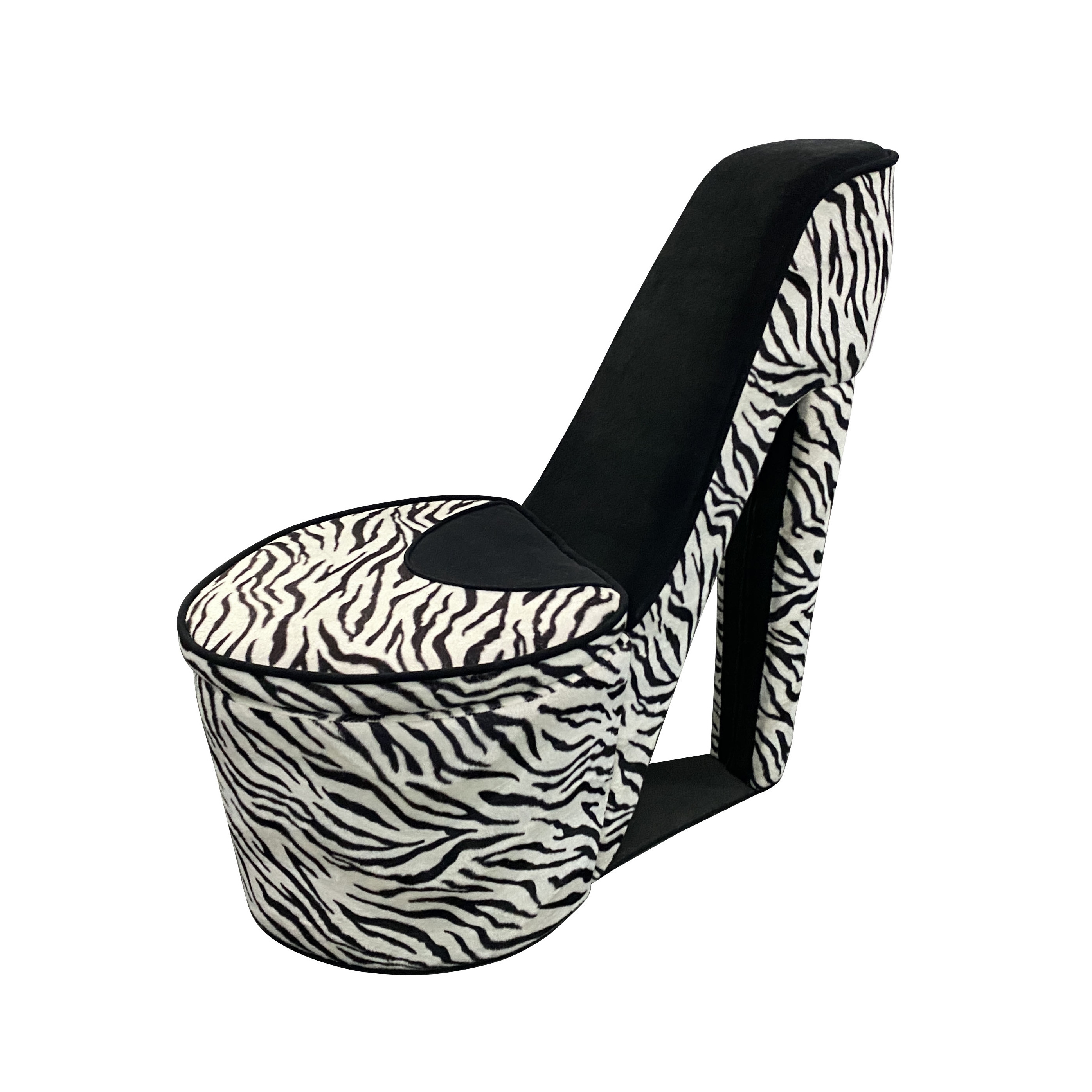 Modern Creative Design Colorful High Heel Shoe Shaped Furniture Lounge Chair