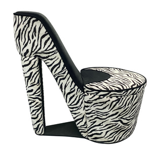 Modern Creative Design Colorful High Heel Shoe Shaped Furniture Lounge Chair