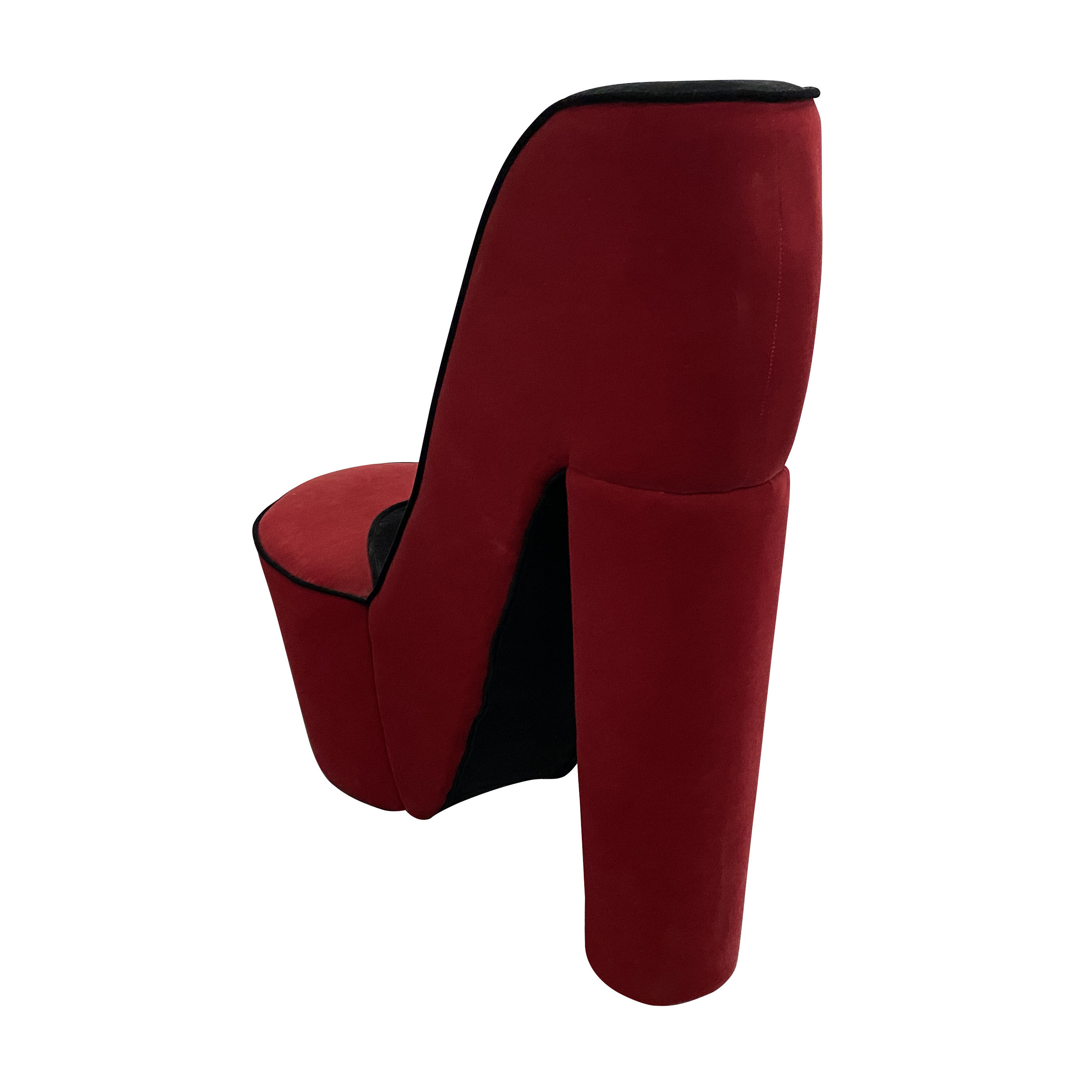 Fashion Creative Red High Heeled Shoes Shaped Chair Simple Leisure Bedroom Hot Small Living Room Lazy Boy Fabric Sofa