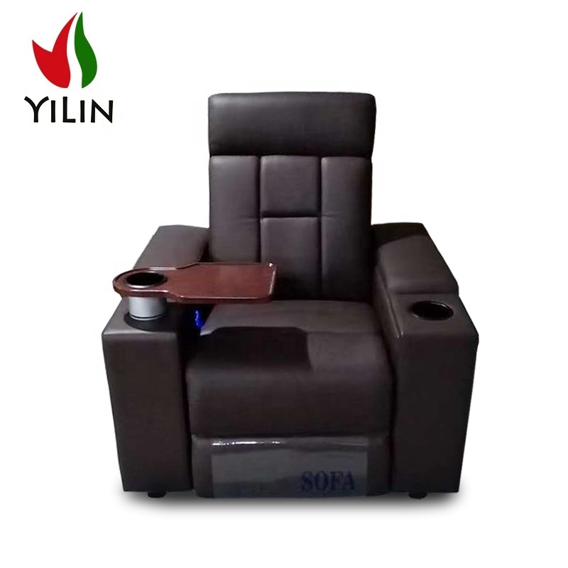 R935C Reception room use luxury chairs  leather chair cinema recliner modern home theater seating